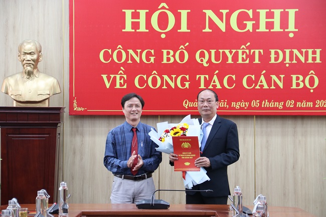 Đồng chí Nguyễn Quốc Việt giữ chức Bí thư Đảng uỷ Văn phòng UBND tỉnh