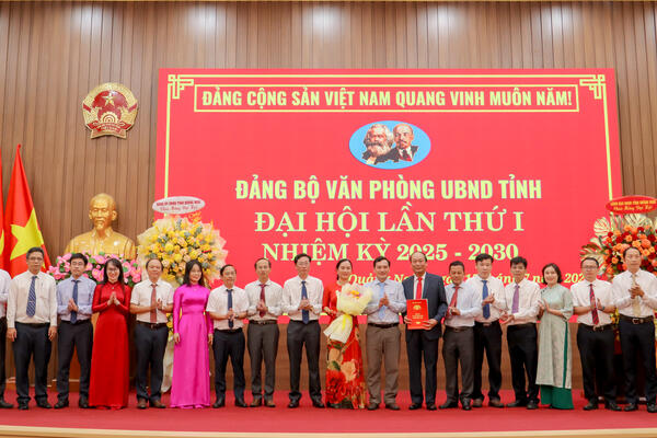 Đại hội Đảng bộ Văn phòng UBND tỉnh lần thứ I, nhiệm kỳ 2025 – 2030