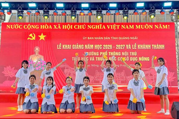Sẵn sàng cho Lễ khai giảng năm học 2026-2027 và khánh thành các trường nội trú biên giới