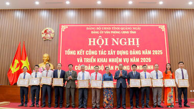 Đảng bộ Văn phòng UBND tỉnh tổng kết năm 2025 và triển khai nhiệm vụ năm 2026